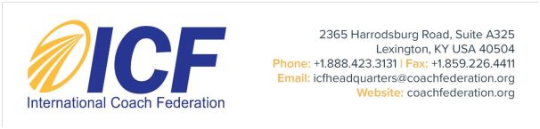 International Coaching Federation International Coaching Federation